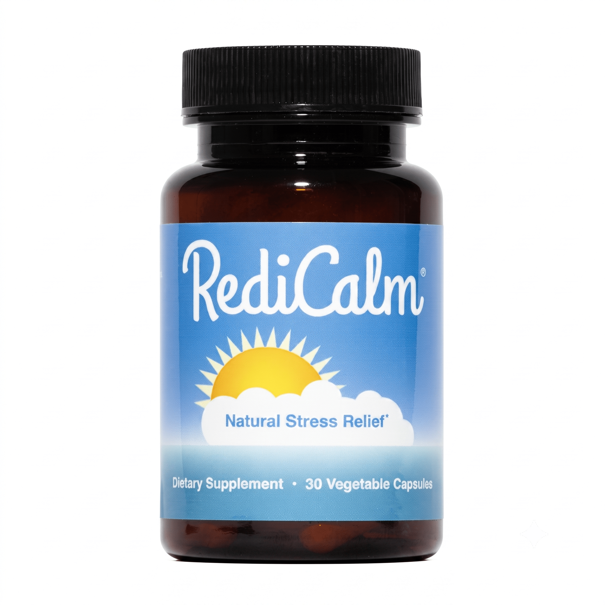 RediCalm Natural Stress Relief Supplement 30 Capsules - Hamxi