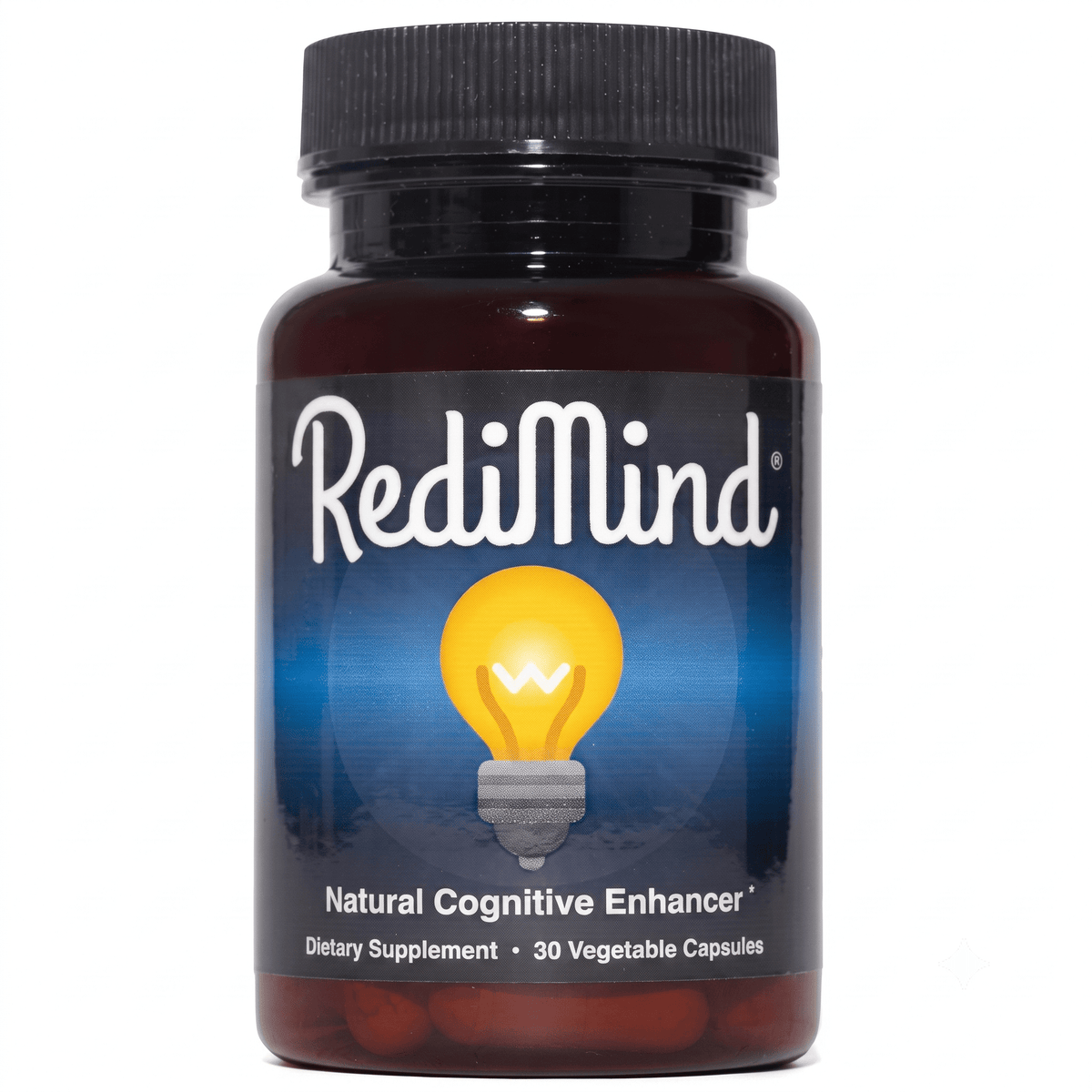 Redimind Natural Cognitive Enhancement 30 Capsules Plastic - Hamxi