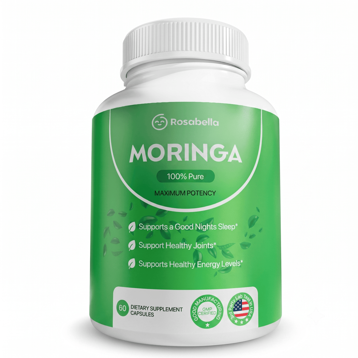 Rosabella Moringa Capsules 60 Capsules - Hamxi