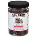 Sanders Dark Chocolate Sea Salt Caramels 18 oz Premium Candy - Hamxi