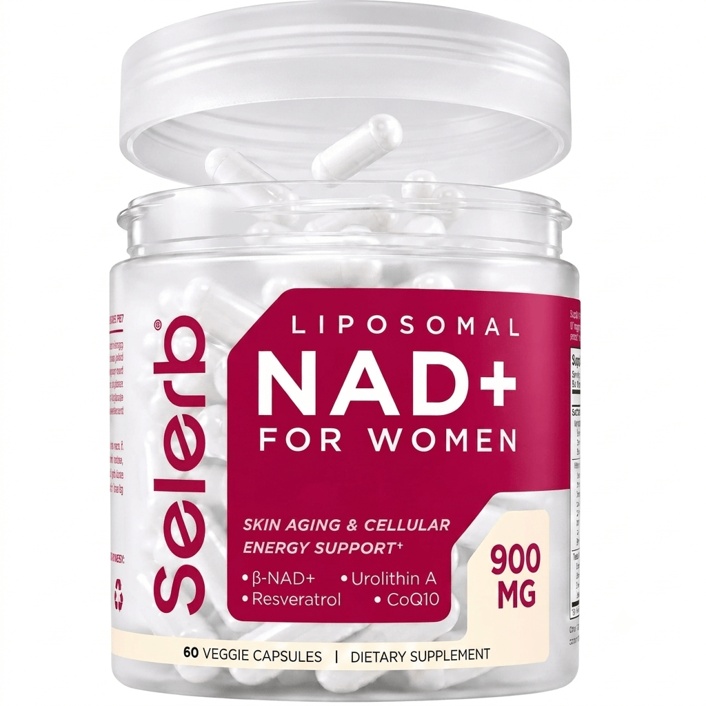 Selerb NAD+ Supplement Nicotinamide Riboside 30 Capsules - Hamxi