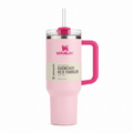 Stanley FlowState Quencher H2.0 40oz Flamingo Pink Barbie - Hamxi