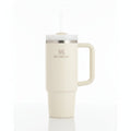 STANLEY Quencher H2.0 Tumbler 30oz Cream 2.0 Handle & Straw - Hamxi