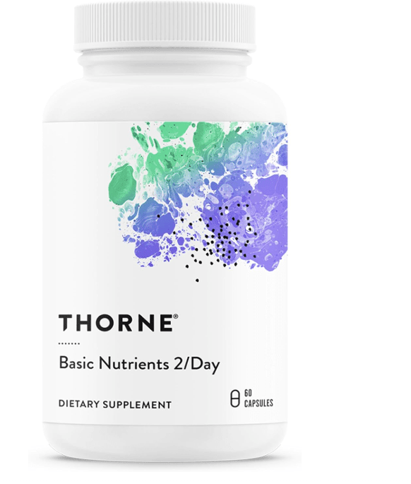 THORNE Basic Nutrients 2/Day Daily Multivitamin 60 Capsules - Hamxi