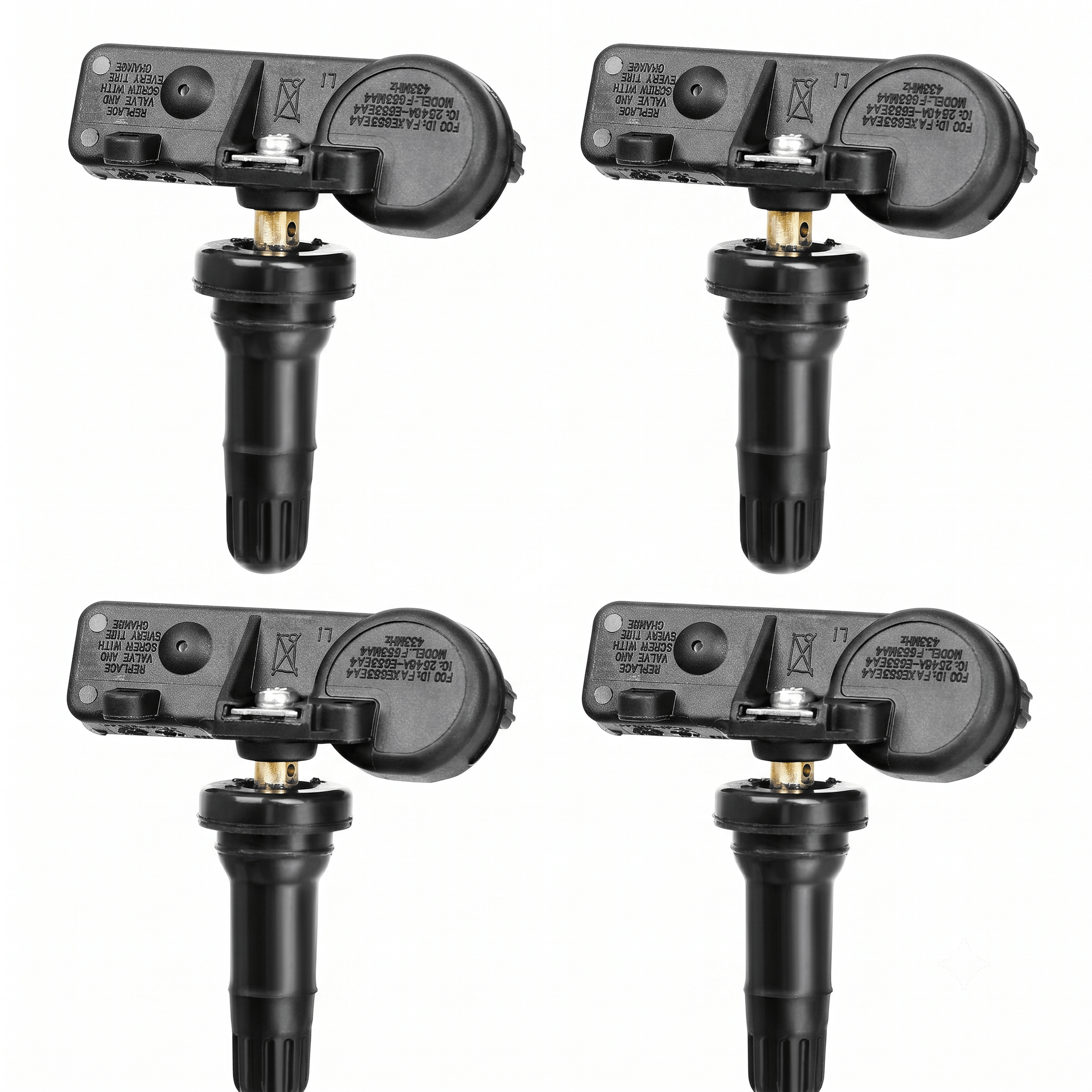 TPMS Tire Pressure Sensor 4PCS OEM 56029398AB Dodge Jeep RAM - Hamxi