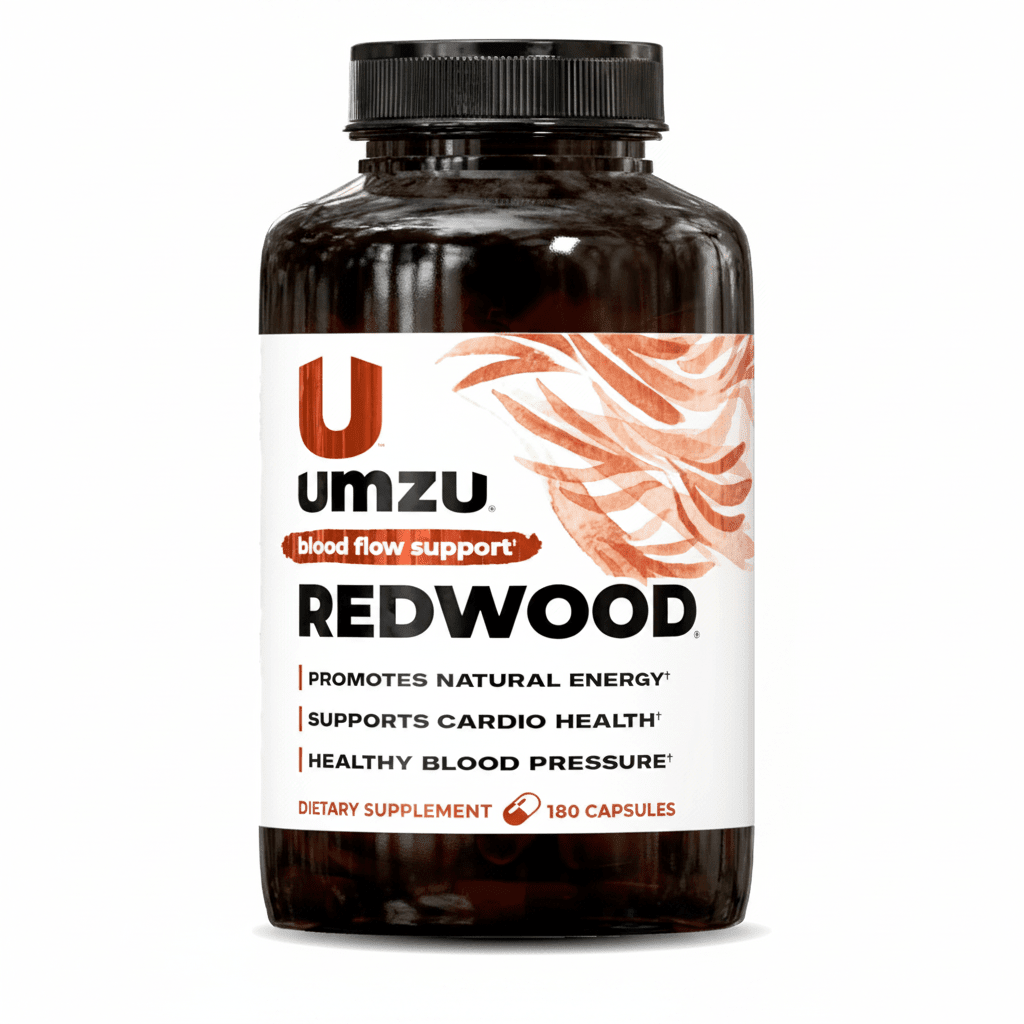 UMZU Redwood Nitric Oxide & Circulatory Support 60 Capsules - Hamxi
