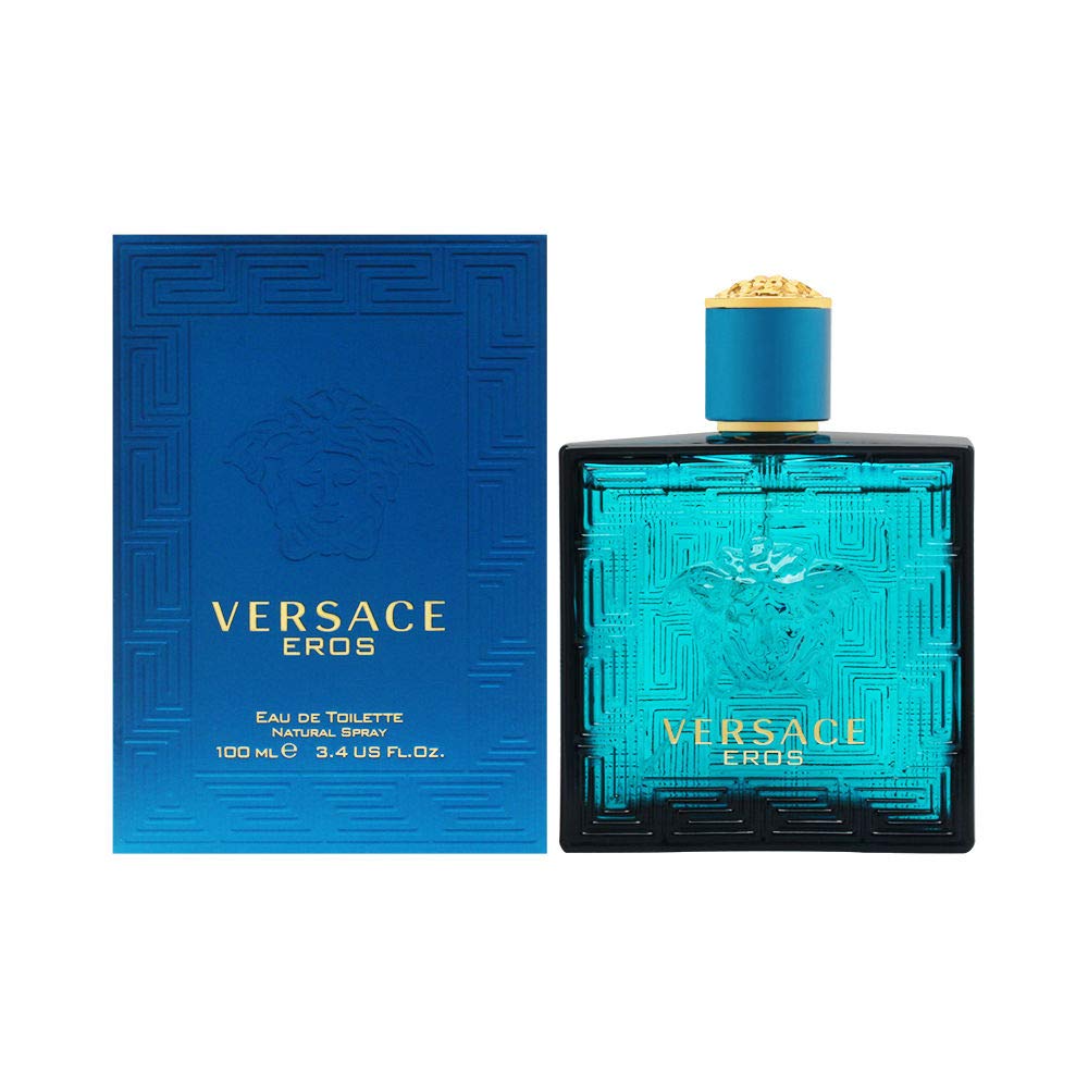 Versace Eros Eau de Toilette Men's 3.4 oz Fresh Woody - Hamxi