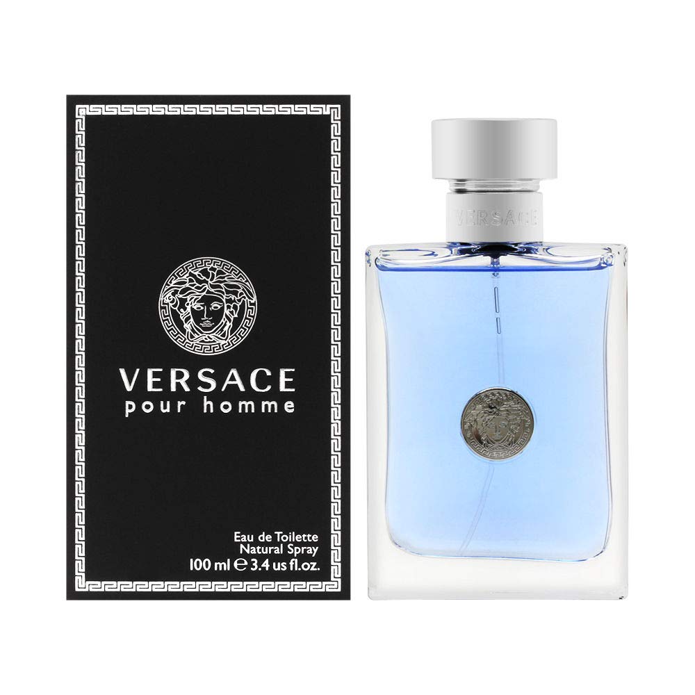 Versace Pour Homme EDT 3.4 oz Fresh Mediterranean Men's Fragrance - Hamxi
