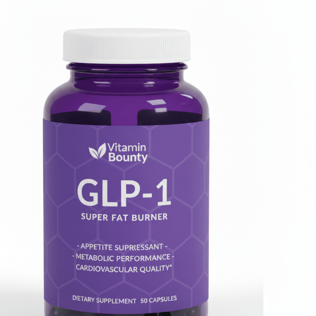 Vitamin Bounty GLP-1 Super Fat Burner Appetite Suppressant Metabolic Performance - Hamxi