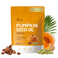 VivoNu Pumpkin Seed Oil with Saw Palmetto 300 Softgels - Hamxi