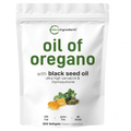 XilarBen Oil of Oregano with Black Seed Oil 300 Softgels - Hamxi