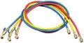Yellow Jacket 29986 Manifold Hose Set 72 Inch Low Loss HVAC - Hamxi