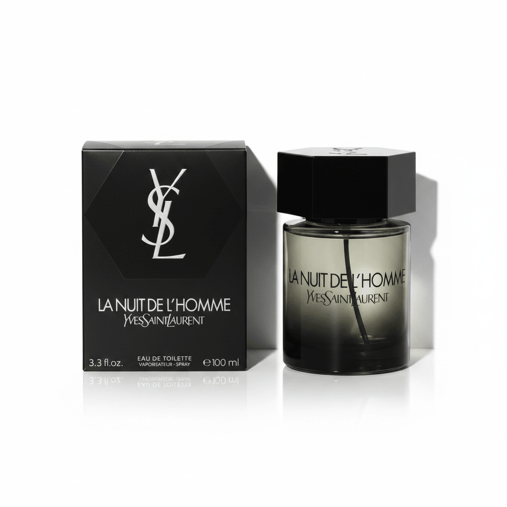 YSL L'Homme La Nuit de L'Homme Yves Saint Laurent Men's 3.3 oz - Hamxi