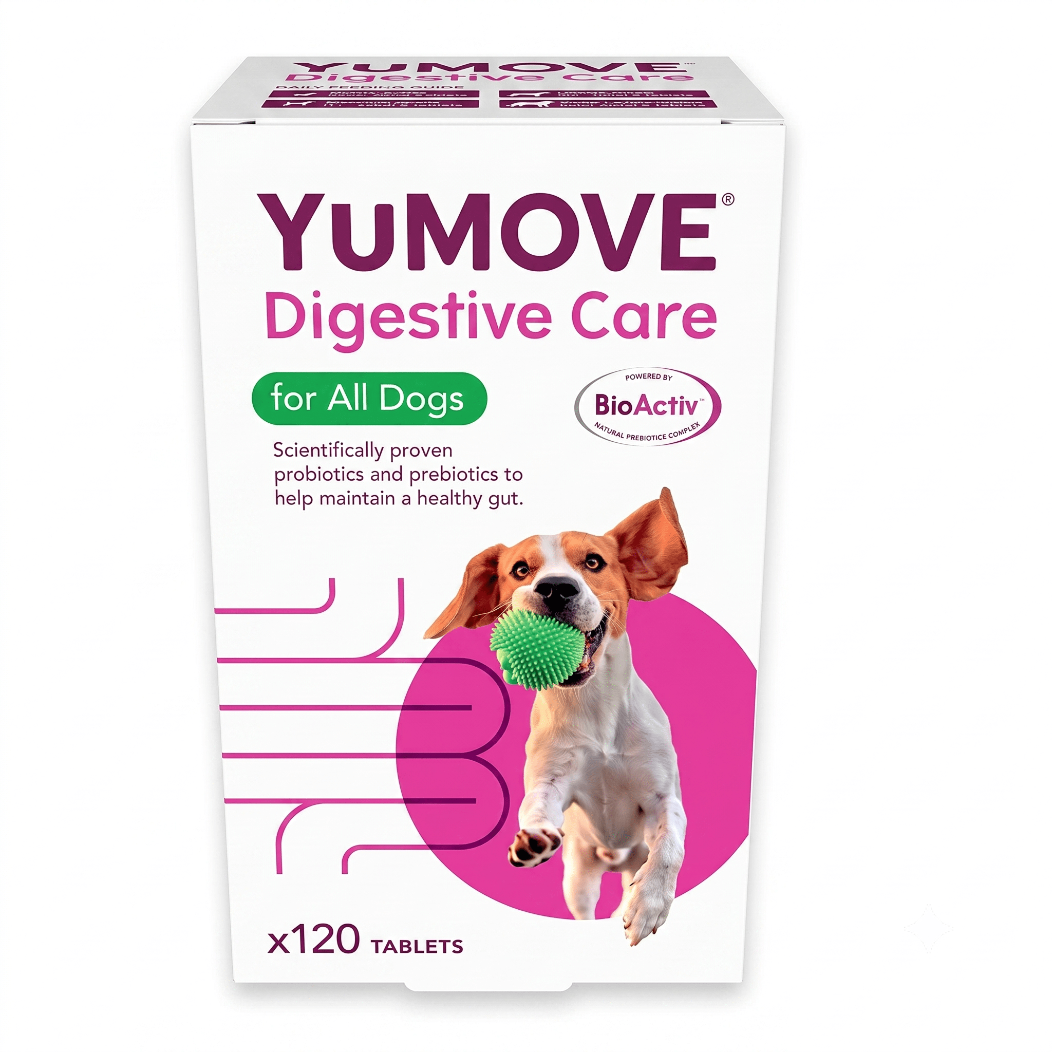 YuMOVE Digestive Care Pre and Probiotic 120 Tabs - Hamxi